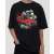 koszulka Red Car. T-shirt jakości premium SUB431 czarna koszulka oversize 100% bawełna